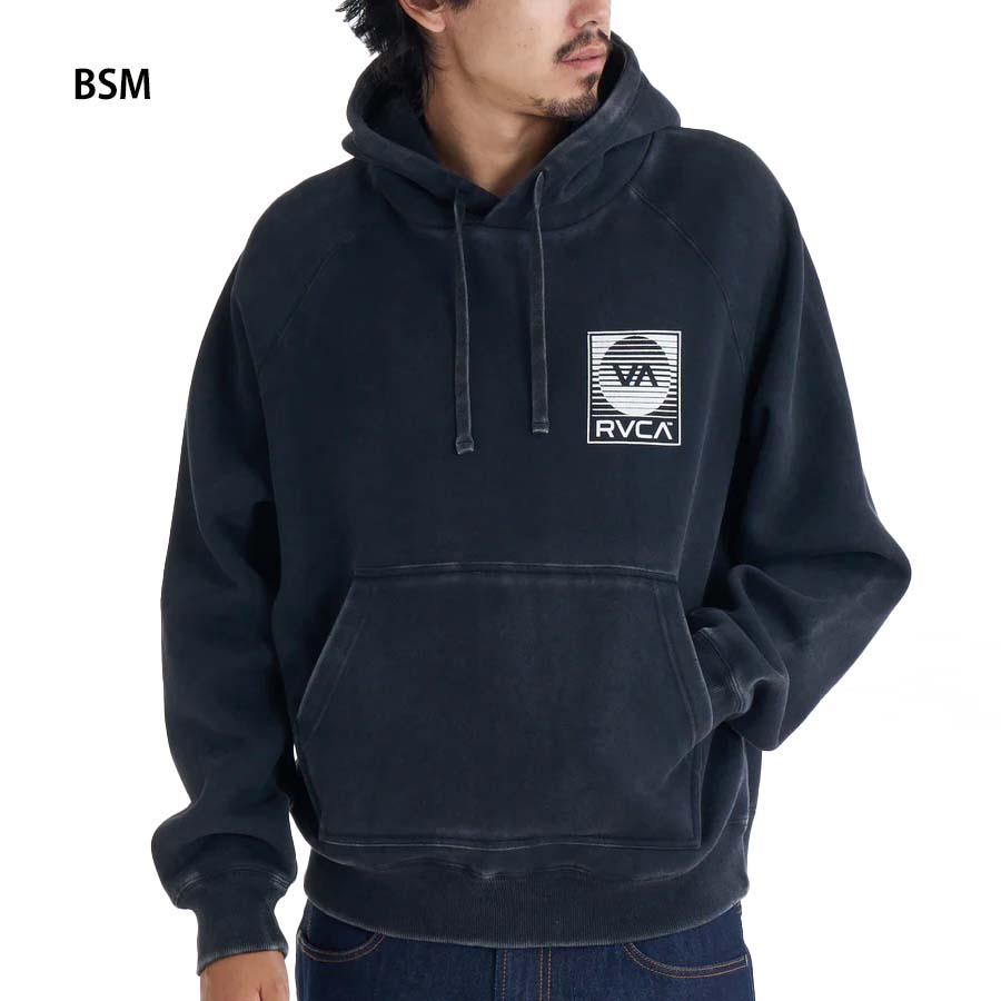 RVCA（ルーカ） 正規品 メンズ パーカー 裏起毛 BF042-010 BRINDER HD BF042010 スウェット 大きめ ルカ ...