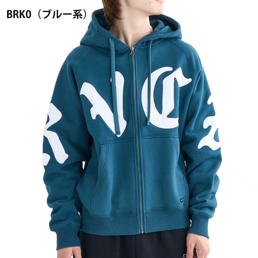 RVCA（ルーカ） 正規品 メンズ ZIP パーカー 裏起毛 BF042-020 BACK