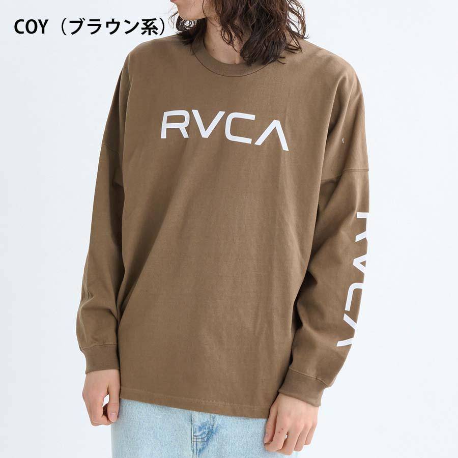 【新品未使用】RVCA 長袖タッパー Mサイズ オリーブ RVCA (ルーカ） BIG RVCA LS ロングスリーブTシャツ【2022年冬モデル】