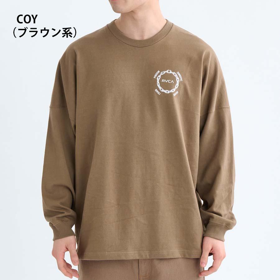 RVCA（ルーカ） メンズ ヘビーウエイト ロングスリーブTシャツ 長袖 T
