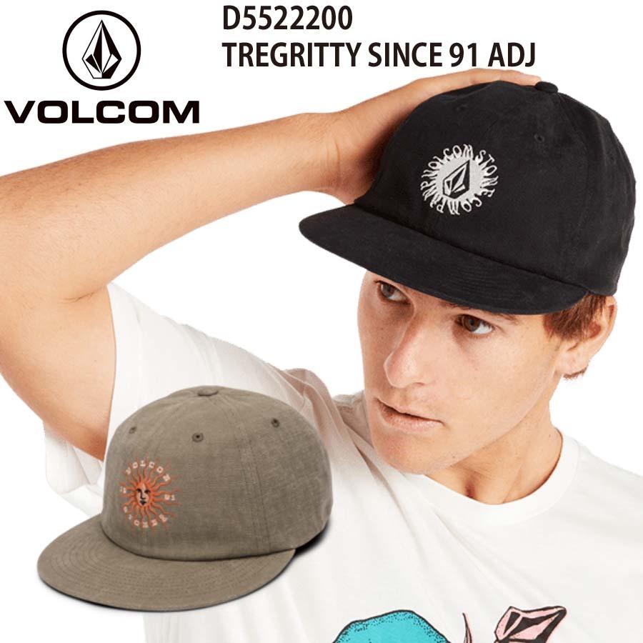 正規品 VOLCOM ボルコム 平ツバ キャップ 帽子 D5522200 TREGRITTY SINCE 91 ADJ SNAPBACK CAP  刺繍ロゴ キャップ ヴォルコム ブランド メンズ フラットバイザー :d5522200:スクリーマー 通販 