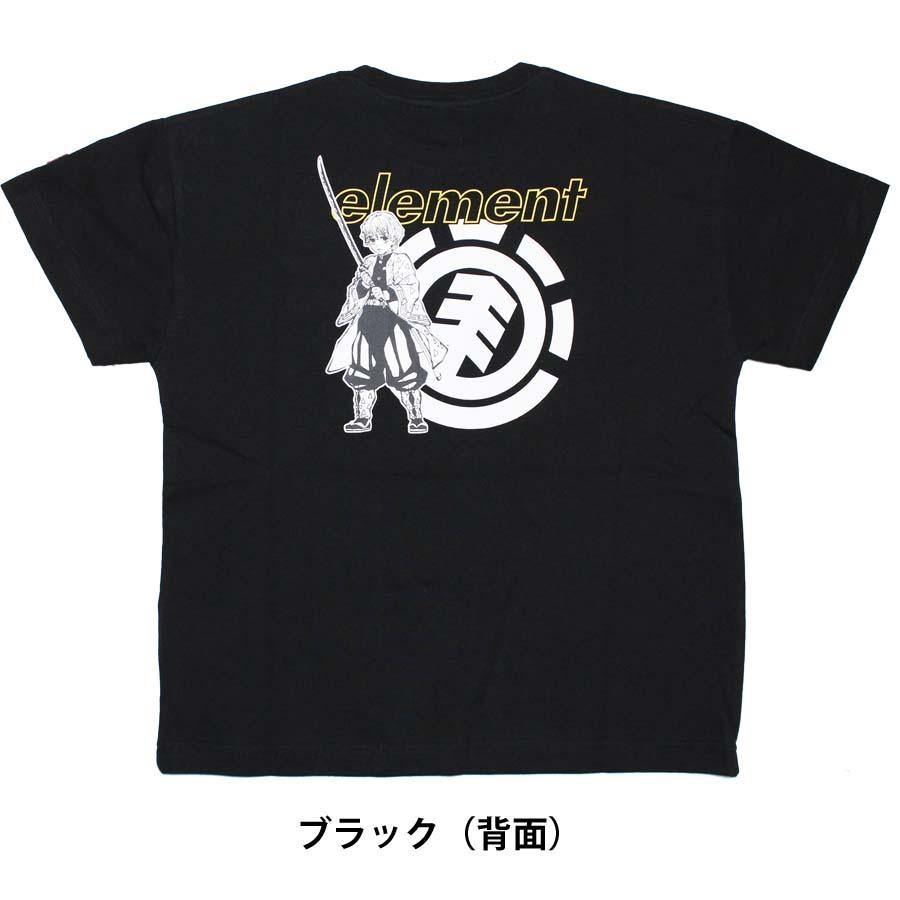ELEMENT 正規品 子供用 ELEMENNT Tシャツ 鬼滅の刃 コラボ キッズ