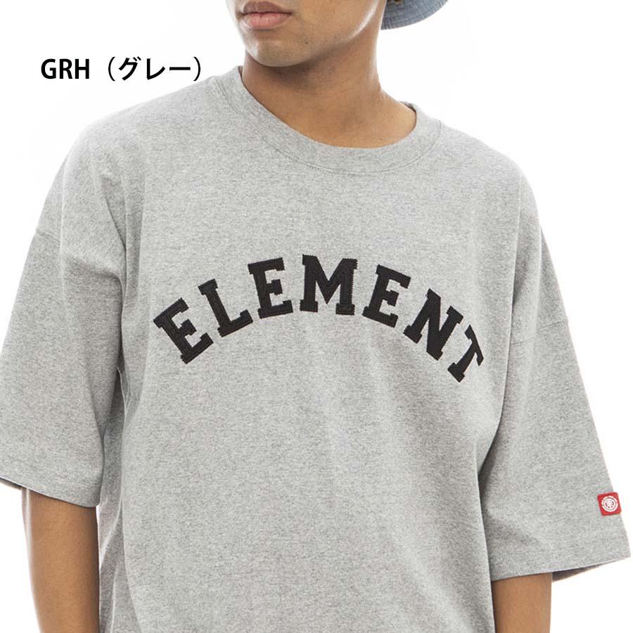 正規品 ELEMENNT メンズ ヘビーウェイト Ｔシャツ BD021-237  COLLEGE SS Ｔシャツ  エレメント BD021237 ドロップショルダー 半袖Ｔシャツ ゆったり ワイド | ELEMENT | 06