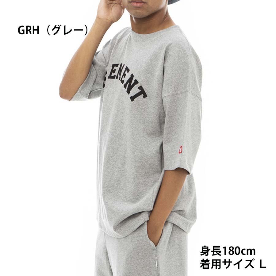 正規品 ELEMENNT メンズ ヘビーウェイト Ｔシャツ BD021-237  COLLEGE SS Ｔシャツ  エレメント BD021237 ドロップショルダー 半袖Ｔシャツ ゆったり ワイド | ELEMENT | 07