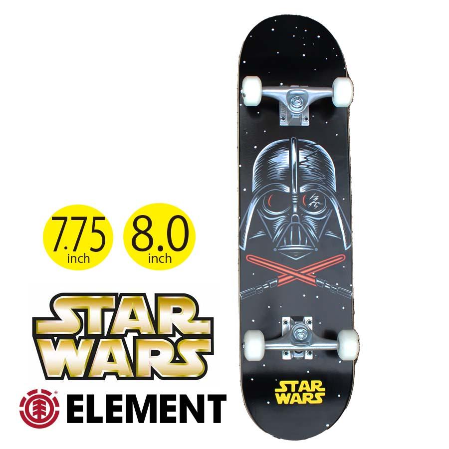 正規品 ELEMENT エレメント スケートボード コンプリート STARWARS コラボ ダースベイダー SWXE BEWARE BC027-448  8インチ 7.75インチ 完成品 セット :element-swxebeware:スクリーマー - 通販 - Yahoo!ショッピング