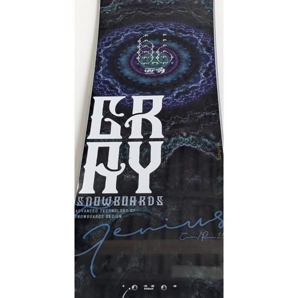 GRAY SNOWBOARDS グレースノーボード グラトリ 23/24 GENIUS camroc