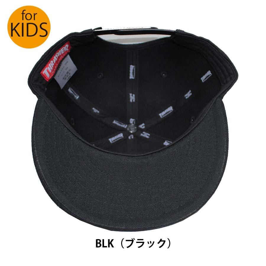 THRASHER（スラッシャー） 正規品 子供用 ジュニア キッズ 子供 平つば