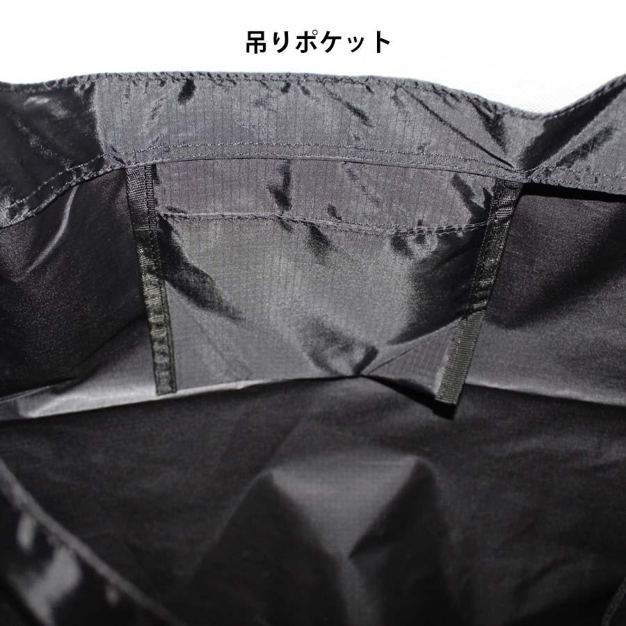 正規品 RVCA ECO BAG ルーカ エコバッグ ショッピングバッグ BB041-937 軽量 エコ バッグ トートバッグ BB041937 リップストップナイロン ロゴ ブランド 軽い｜screamer｜06