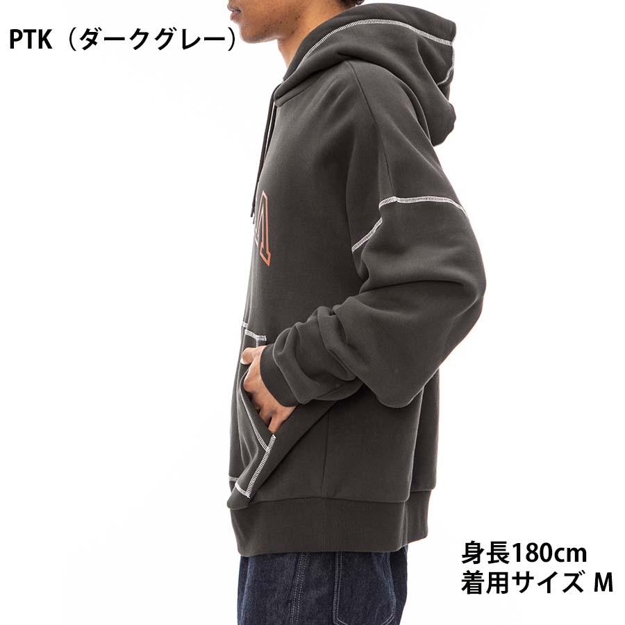 正規品 RVCA ルーカ ドロップショルダー 裏起毛 パーカー BC042-044