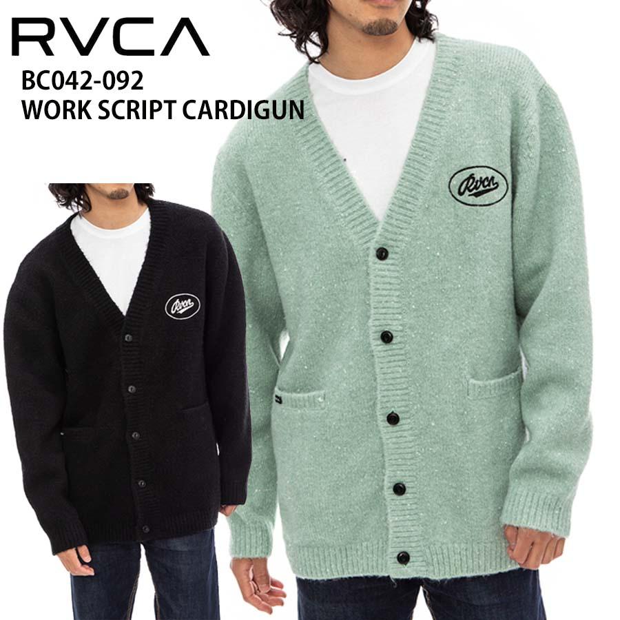 RVCA（ルーカ） 正規品 メンズ カーディガン セーター BC042-092 WORK