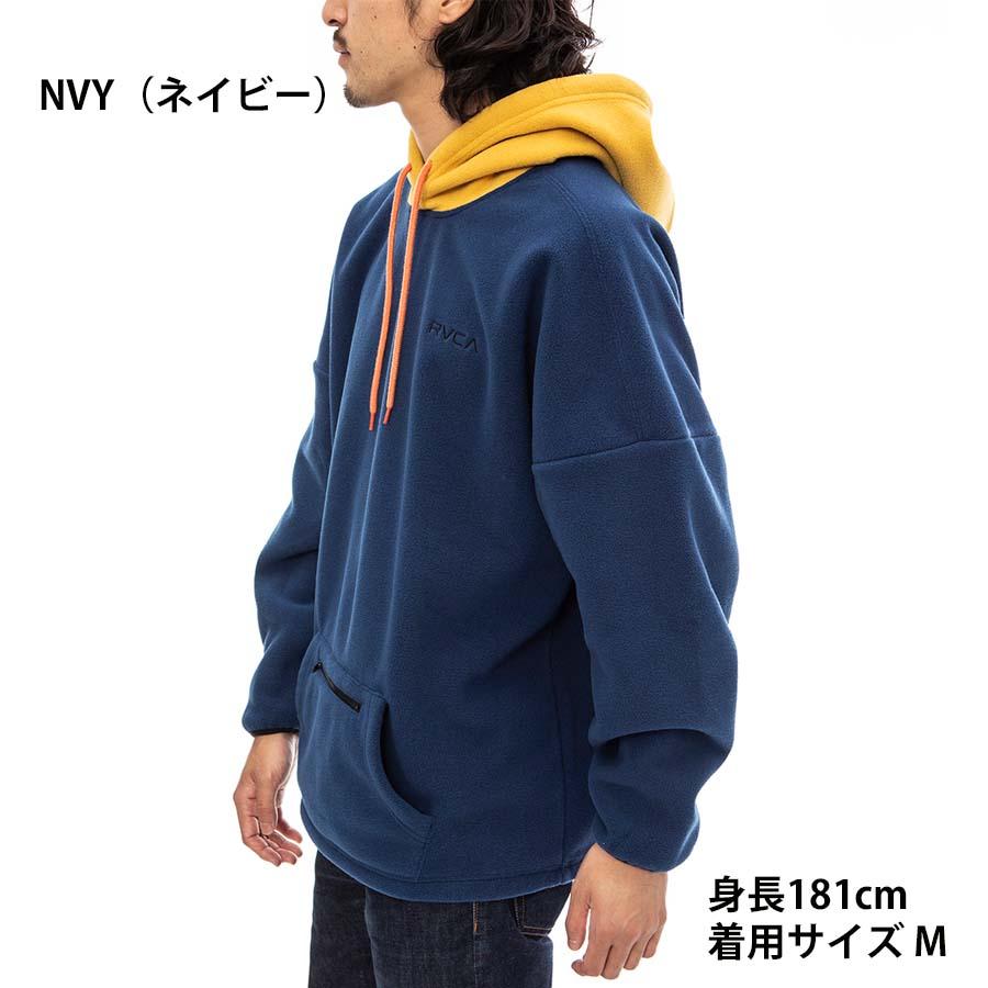 正規品 RVCA ルーカ フリース パーカー BC042153 DOUBLE FLEECE HOODIE フリースパーカー BC042153