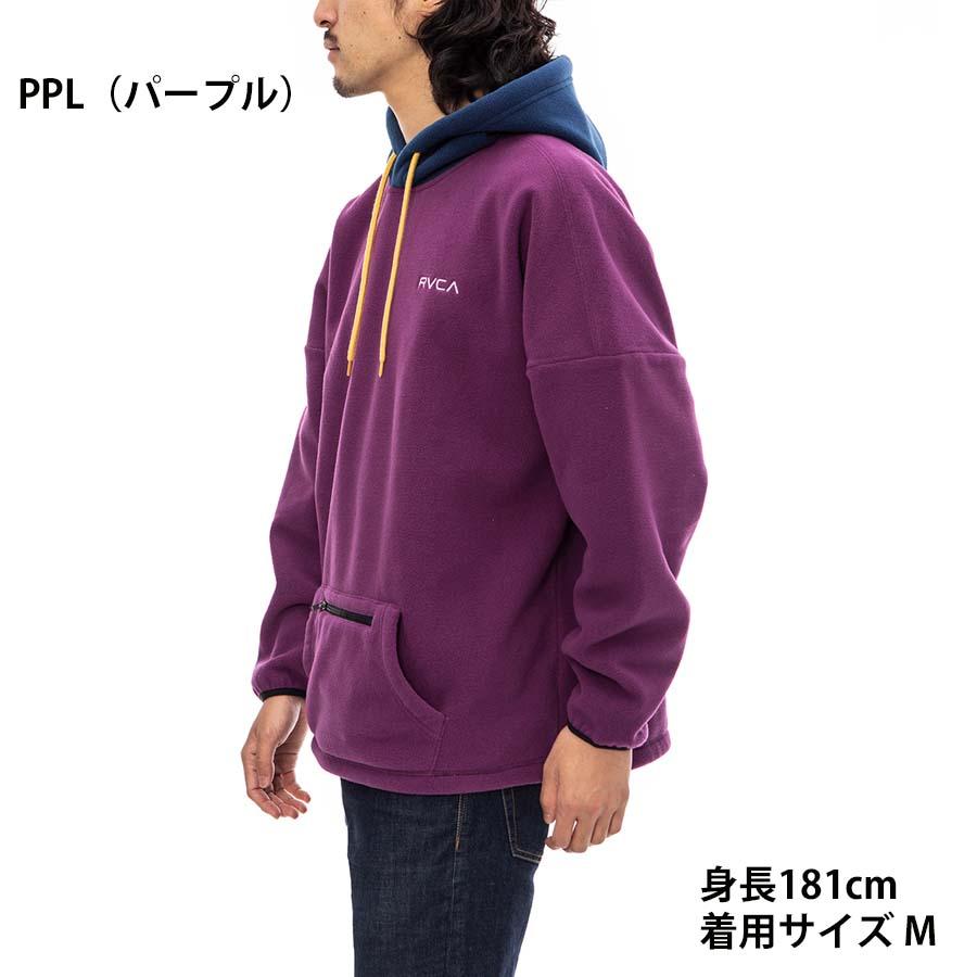 正規品 RVCA ルーカ フリース パーカー BC042153 DOUBLE FLEECE HOODIE フリースパーカー BC042153