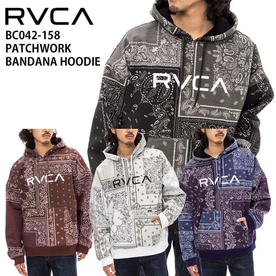 RVCA プルオーバー バンダナ ペイズリー 撥水 M-