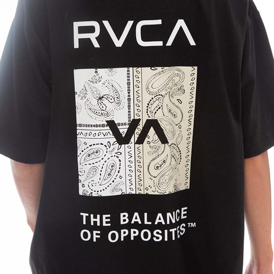 70％以上節約 ルーカ RVCA ヘヴィーウェイト バンダナ柄 半袖Tシャツ ビッグシルエット オーバーサイズ BANDANA S T-Shirt  BD041-223 ユニセックス ネコポス発送OK