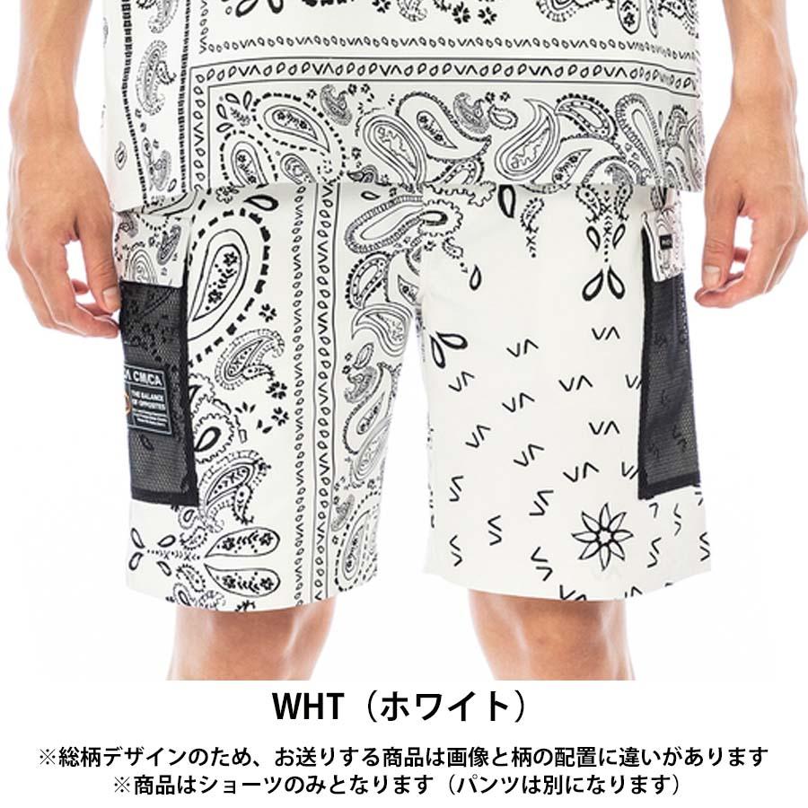 正規品 RVCA ルーカ メンズ BD041-690 BANDANA UT SHORTS ウォークショーツ ショートパンツ BD041690 バンダナ柄 ペイズリー 短パン ショーツ ブランド｜screamer｜09