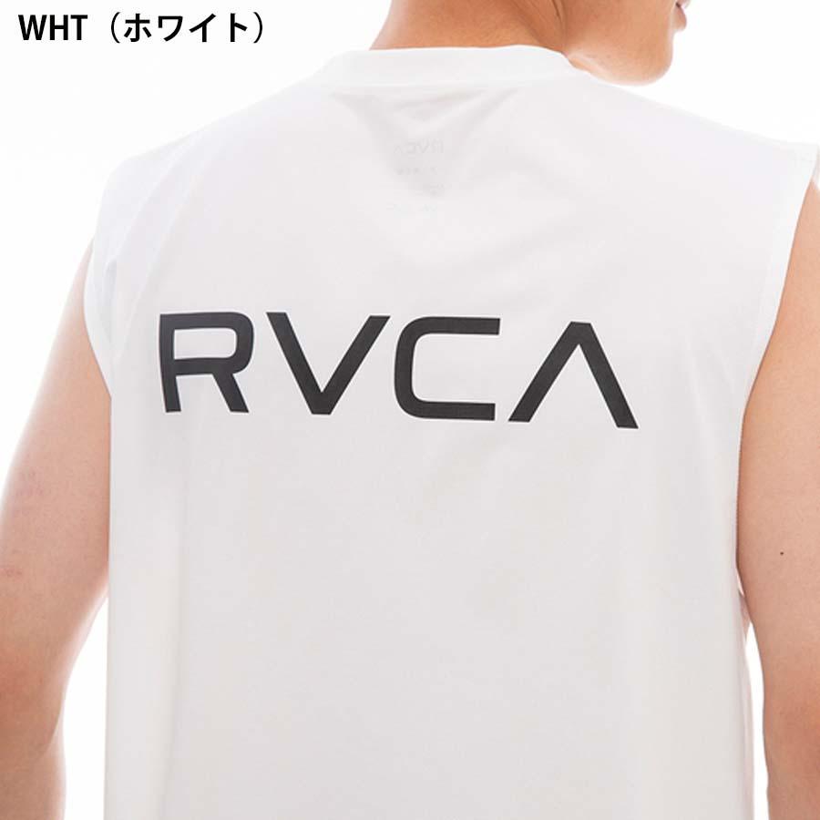 正規品 RVCA SPORT ルーカ 水陸両用 メンズ サーフタンクトップ UPF50+ ラッシュガード ジムウェア BD041-856 BACK RVCA TANK タンク BD041856 ノースリーブ｜screamer｜14