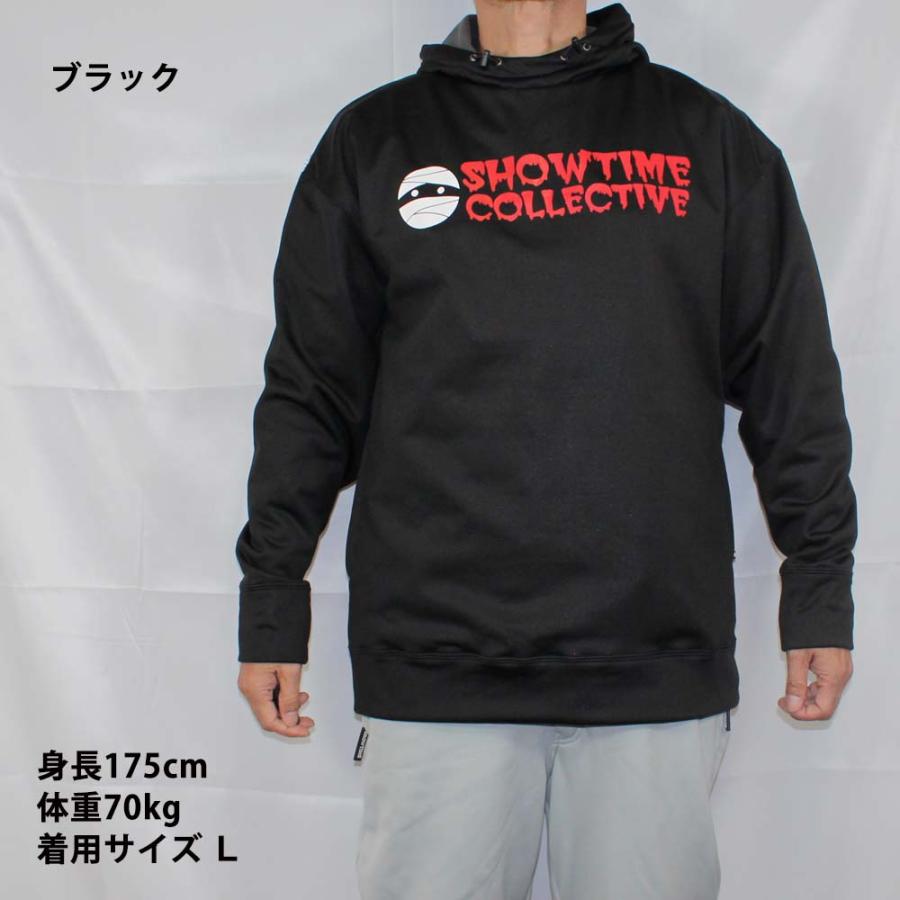 正規品 撥水パーカー SHOWTIME COLLECTIVE グラトリ ボンデッド