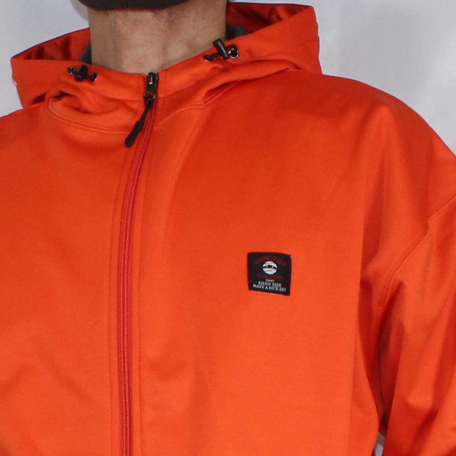 正規品 撥水 パーカー SHOWTIME COLLECTIVE グラトリ ボンデッド ZIP