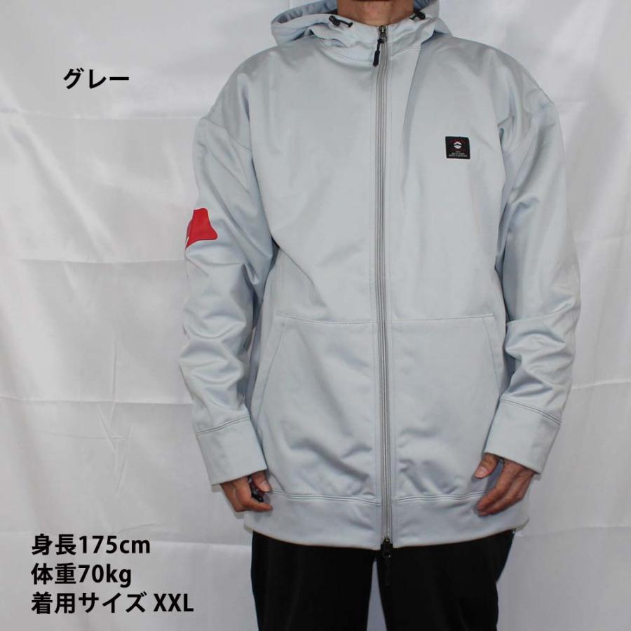 正規品 撥水 パーカー SHOWTIME COLLECTIVE グラトリ ボンデッド ZIP
