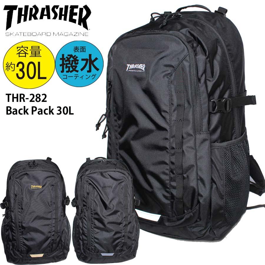 THRASHER（スラッシャー） リュック 撥水 大型 大容量 30L かばん THR