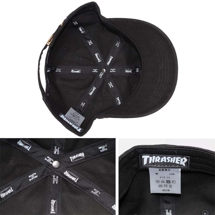 THRASHER（スラッシャー） 正規品 あすつく 人気 浅め ローキャップ