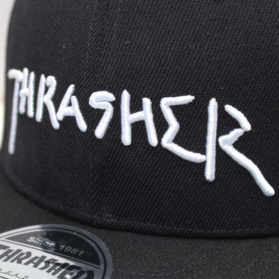 THRASHER スラッシャー 子供用 平ツバ キャップ CAP K-THR-C02K THRASHER スラッシャー 子供用 平ツバ キャップ CAP K-THR-C02K