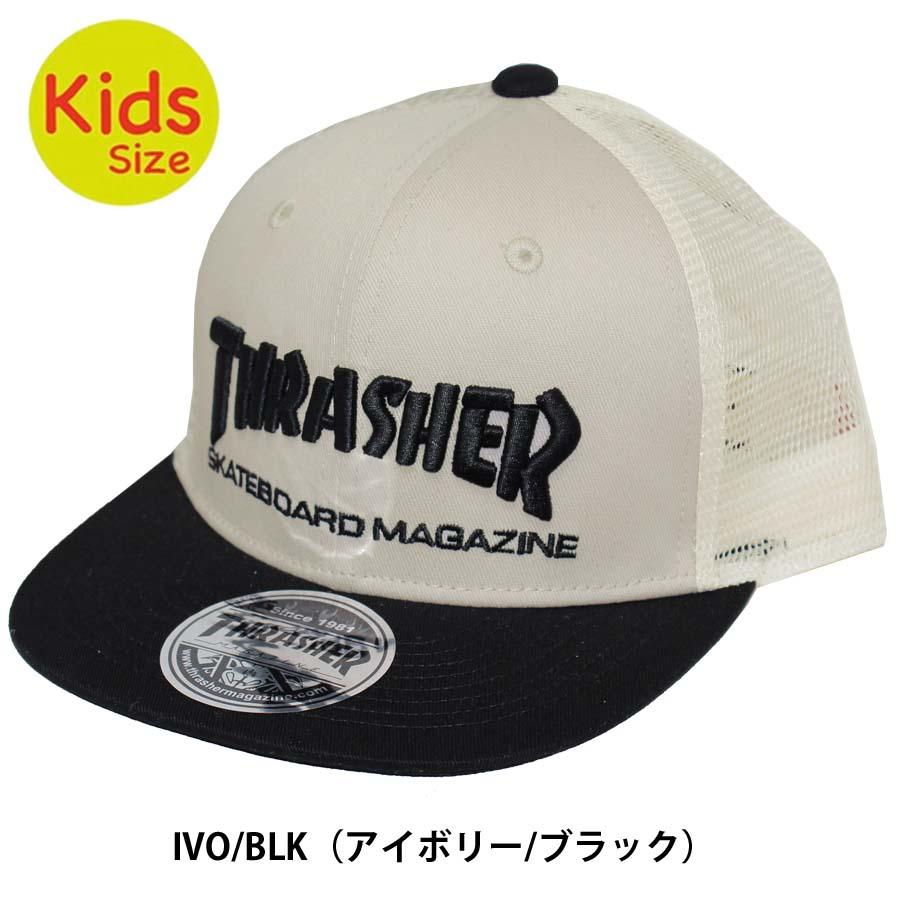 THRASHER（スラッシャー） 正規品 子供用 ジュニア キッズ 子供 平つば
