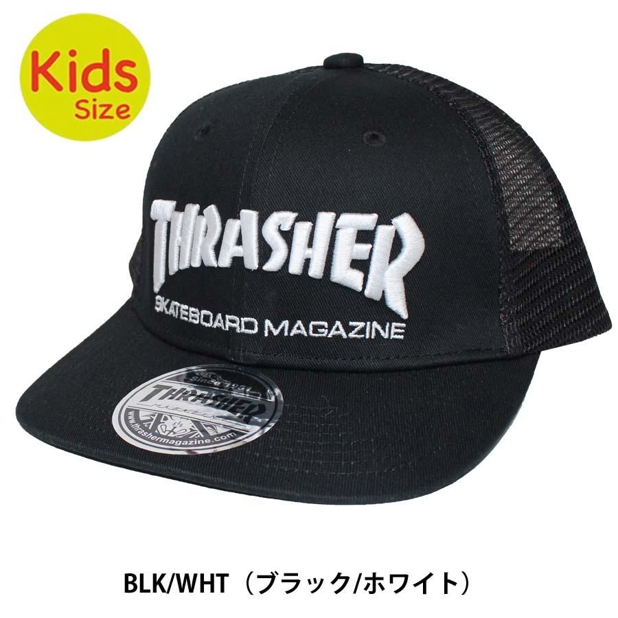 THRASHER（スラッシャー） 正規品 子供用 ジュニア キッズ 子供 平つば