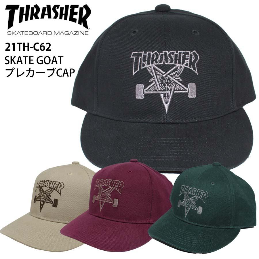 THRASHER 正規品 スラッシャー キャップ CAP 21TH-C62 SKATE