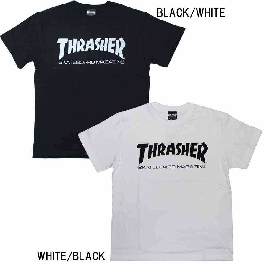 THRASHER（スラッシャー） あすつく 半袖 Tシャツ TH8101 MAG LOGO 