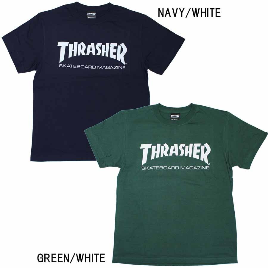 THRASHER（スラッシャー） あすつく 半袖 Tシャツ TH8101 MAG LOGO