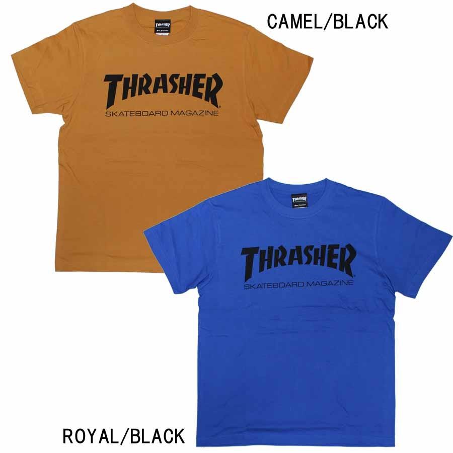 THRASHER（スラッシャー） あすつく 半袖 Tシャツ TH8101 MAG LOGO