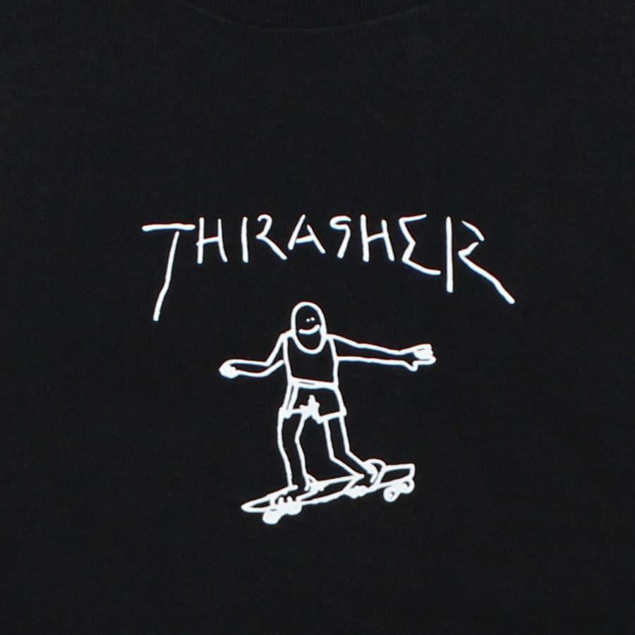 正規品 THRASHER スラッシャー 半袖 Tシャツ TH8128 GONZ ART マーク 