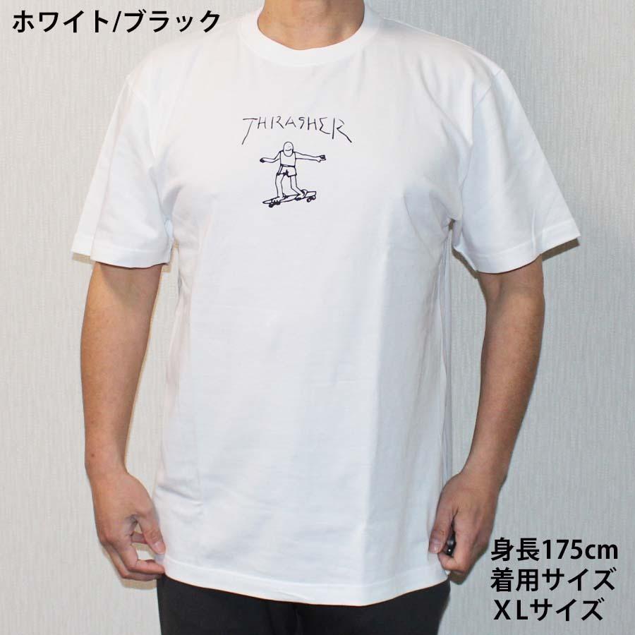 THRASHER 正規品 スラッシャー 半袖 Tシャツ TH8128 GONZ ART