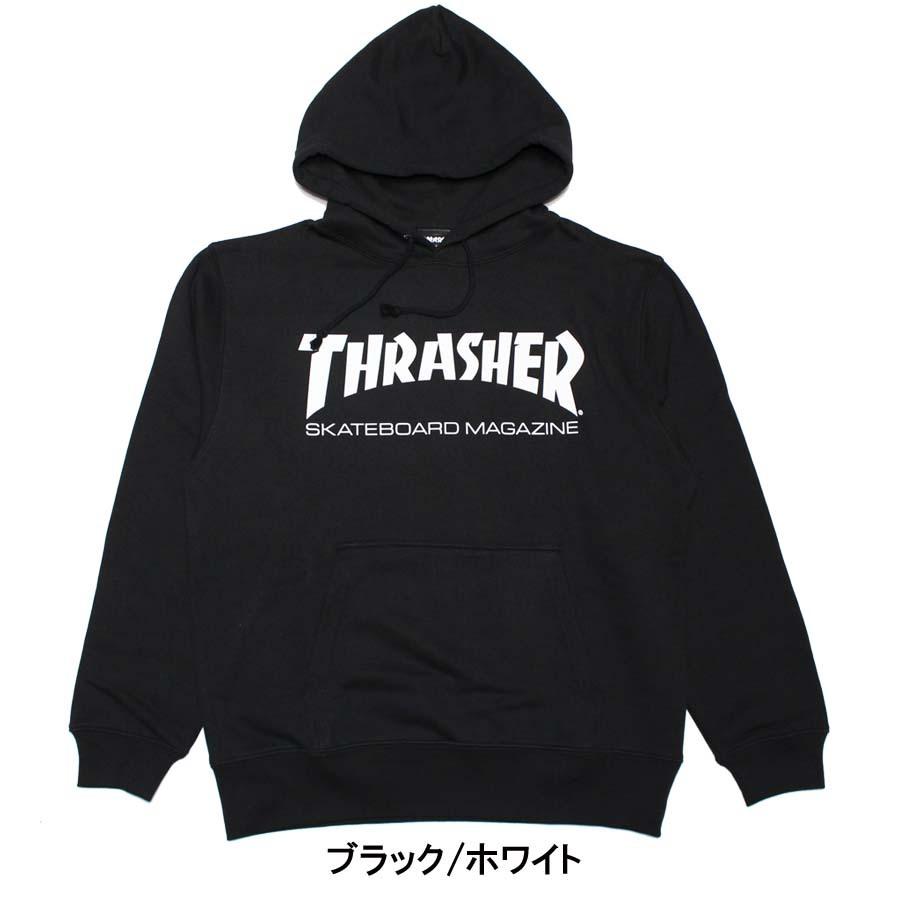サードマガジン　ブラックロゴパーカー THIRD MAGAZINE(サードマガジン)｜ピグメントロゴスウェット