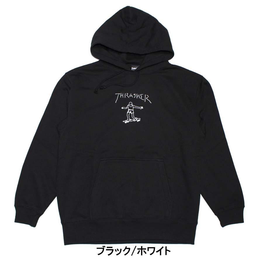 THRASHER スラッシャー プルオーバーパーカー GONZ LOGO TH8528 THRASHER スラッシャー プルオーバーパーカー GONZ LOGO TH8528