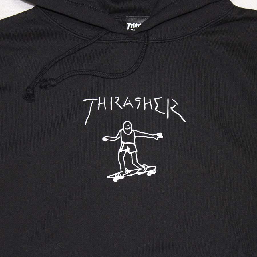 THRASHER スラッシャー プルオーバーパーカー GONZ LOGO TH8528 THRASHER スラッシャー プルオーバーパーカー GONZ LOGO TH8528