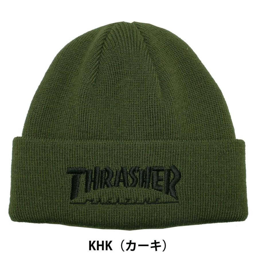 正規品 THRASHER スラッシャー ニットキャップ THR-N01 20TH-N52 MAG LOGO 刺繍 アクリル 平編み メンズ 男性 女性 レディース ユニセックス ビーニー 人気｜screamer｜12