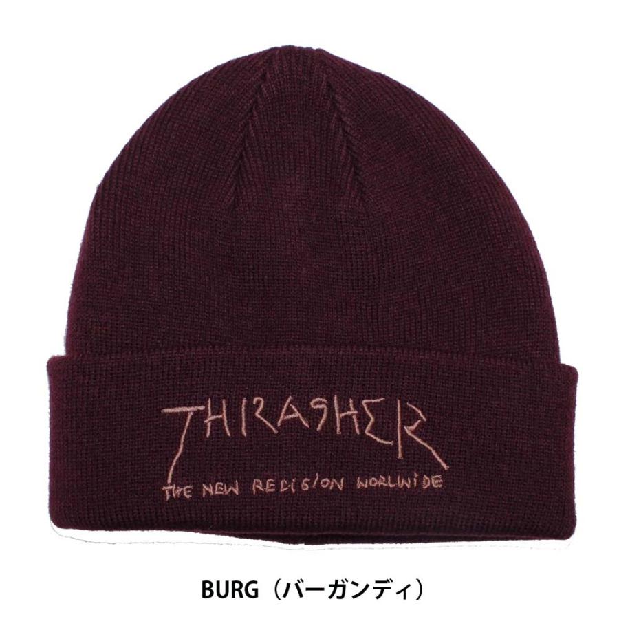 THRASHER（スラッシャー） 正規品 ニットキャップ THR-N02 GONZ LOGO