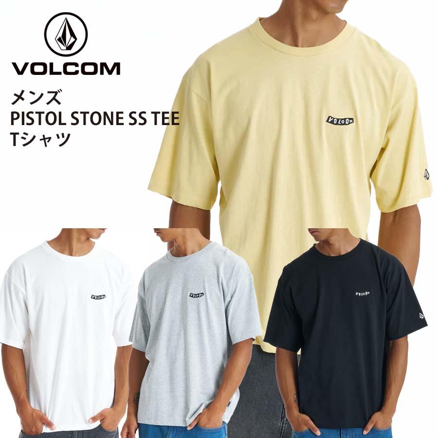 VOLCOM（ボルコム） メンズ 半そで Tシャツ VST261003 PISTOL STONE