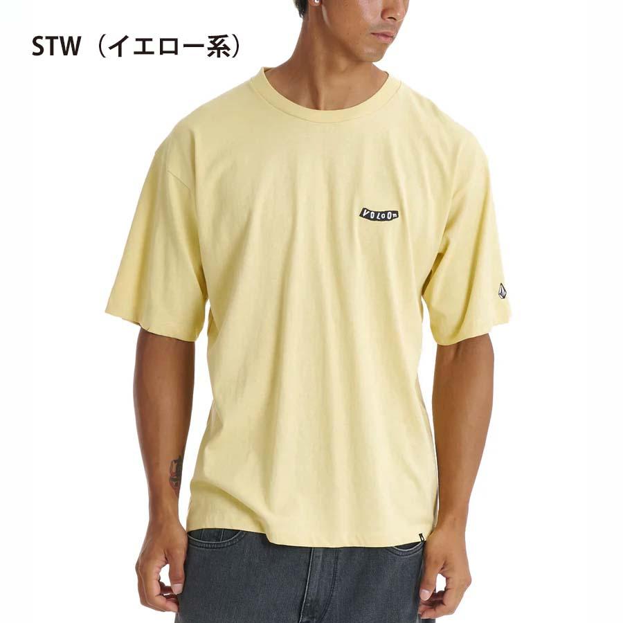 VOLCOM（ボルコム） メンズ 半そで Tシャツ VST261003 PISTOL STONE