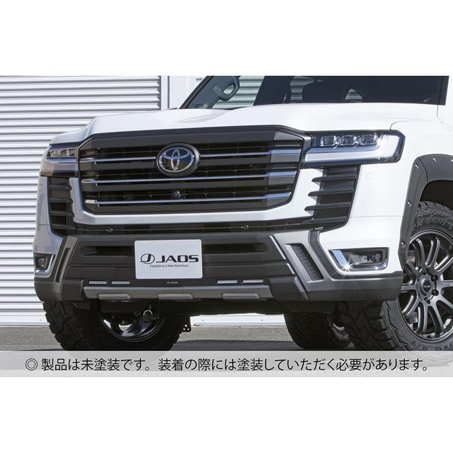 ランクルバンパーガード JAOS（ジャオス） フロントバンパーガード 未塗装品 ランドクルーザー