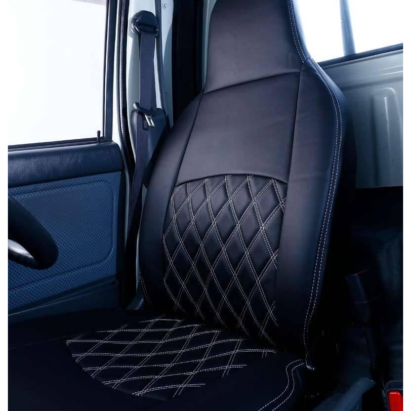 シートカバー ダイヤキルト ハイゼットジャンボ専用(S500P・S510P) 赤