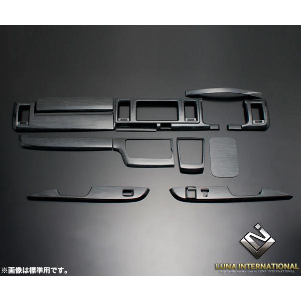 レジアスエース 200系 4型(ワイド)黒木目(14P)TPG パネル / ルナ インターナショナル