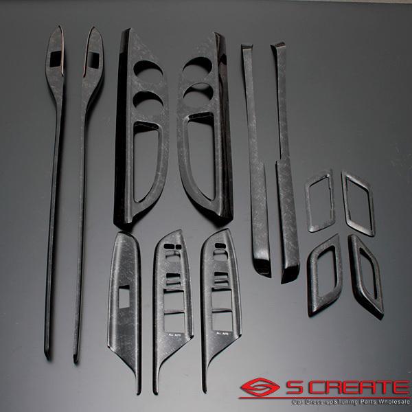 K*o様 【3Dパネル】20系アルファード/ヴェルファイア マホガニー調パネル《 アルファード/ヴェルファイア 20系 13P 後期純正近似色