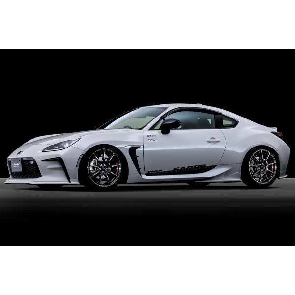 個人宅直送可 ウェッズスポーツ SA-99R 18x9.5 5H 100 +45 プラチナシルバーブラック / 18インチ ホイール4本セット WedsSportの画像