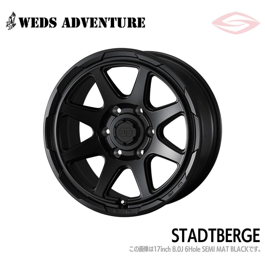 スタットベルク アルミホイール 1本 14x4.5 +45 100 4H(セミマット