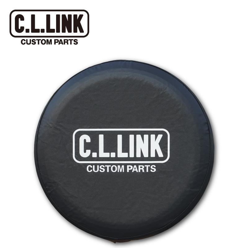 ジムニー用Clリンクスペアタイヤカバー他 C.L.LINK スペアタイヤカバー 4WDロゴ 汎用 シーエルリンク