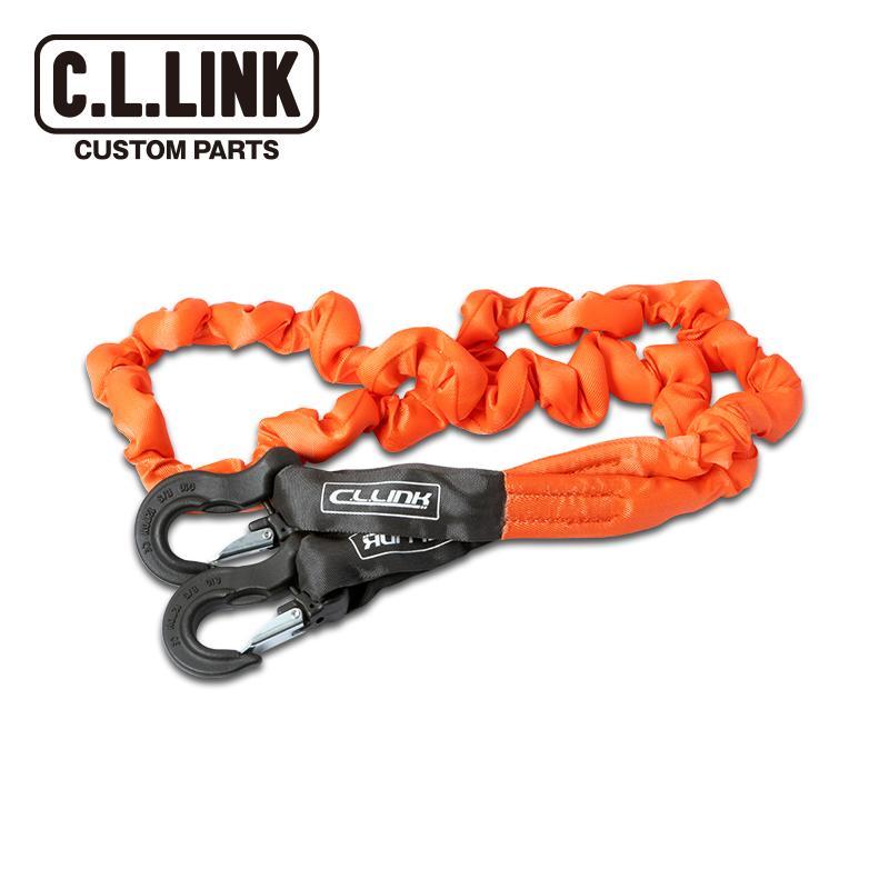C.L.LINK（シーエルリンク） 牽引ロープ 12トン オレンジ / C.L.LINK