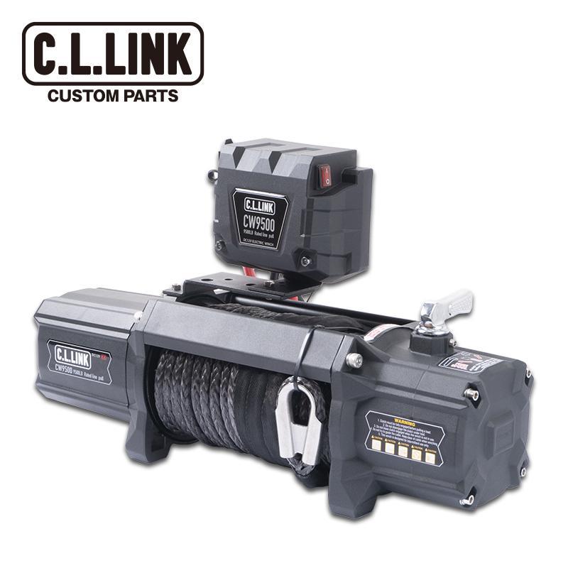 C.L.LINK 電動ウインチ9500lbs ファイバーロープ仕様 1台分